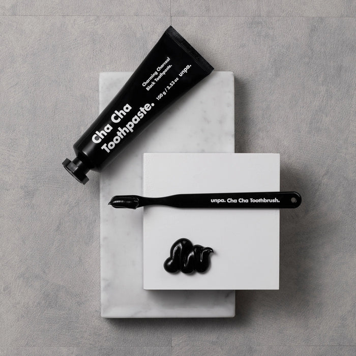 Cha Cha Charcoal Mint Toothpaste Unpa