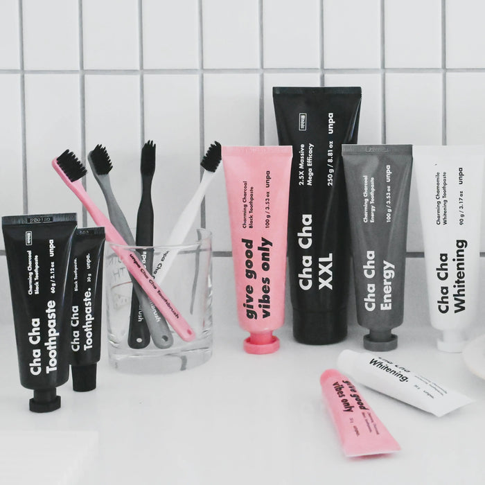 Cha Cha Charcoal Mint Toothpaste Unpa
