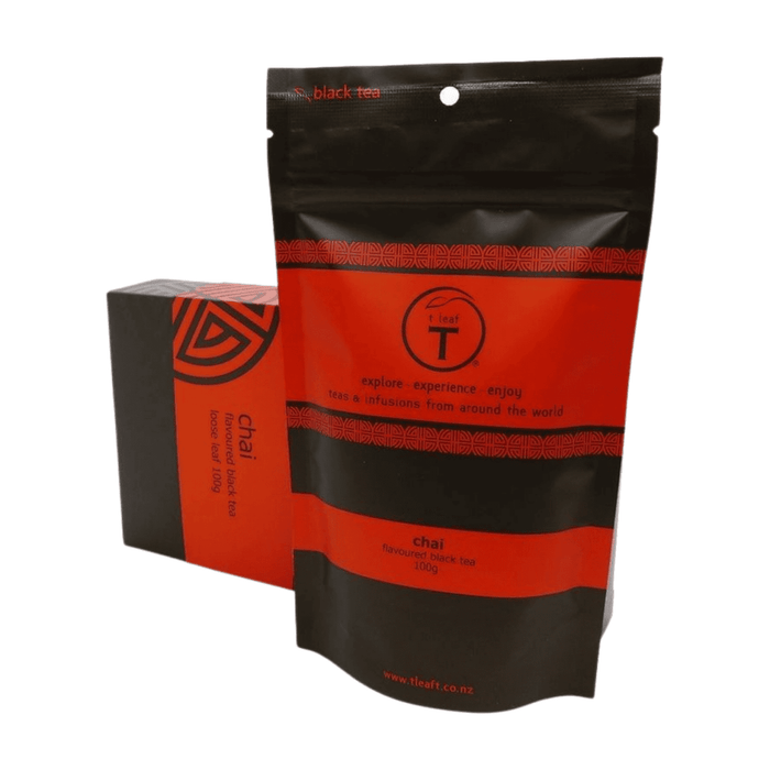 Chai Gift Box detail view | tea gift New Zealand | t leaf T
