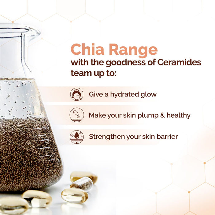 Chia Calming Moisturizer with Chia Seed & Ceramides for Healthy Skin Barrier - 80g