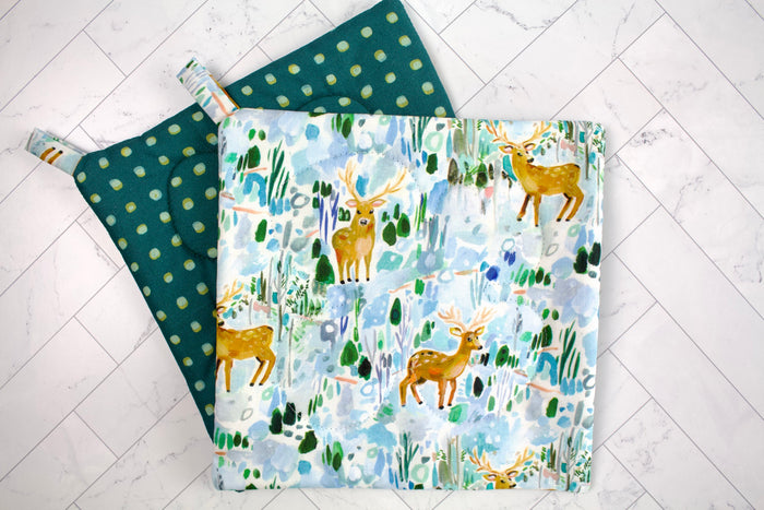Chill Reindeer Potholder
