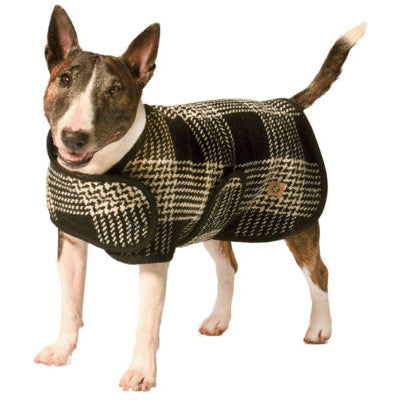 Chilly Dog Black and White Coat