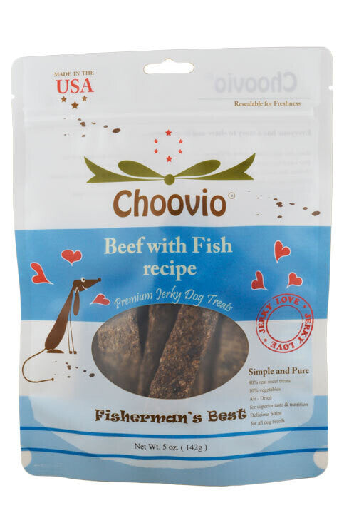 Choovio Beef With Fish Jerky