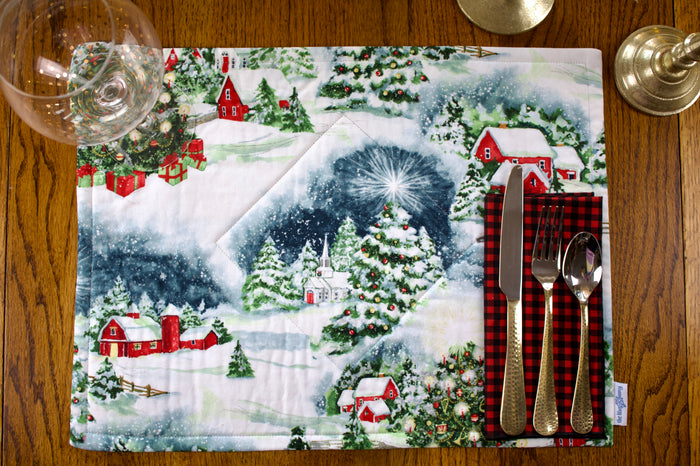 Christmas in Stowe Placemats