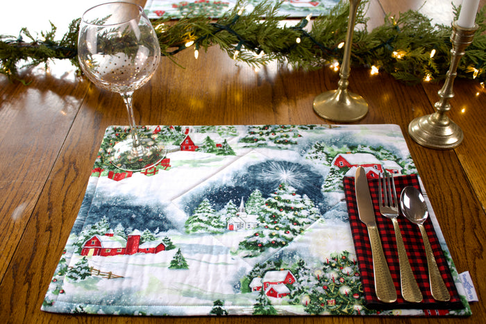 Christmas in Stowe Placemats