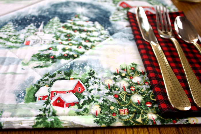 Christmas in Stowe Placemats