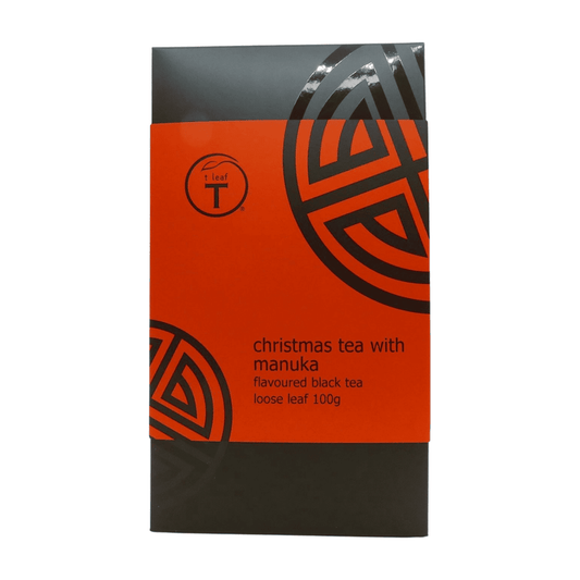 Christmas Tea with NZ Manuka Gift Box | tea gift New Zealand | t leaf T