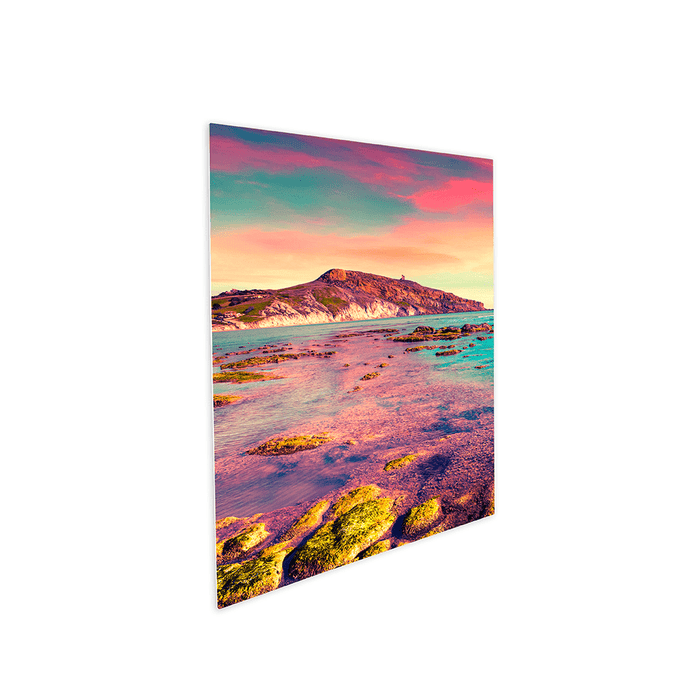 ChromaLuxe 10" x 8" Sublimation Outdoor Aluminium Photo Panel - Gloss White - HeatPressNation