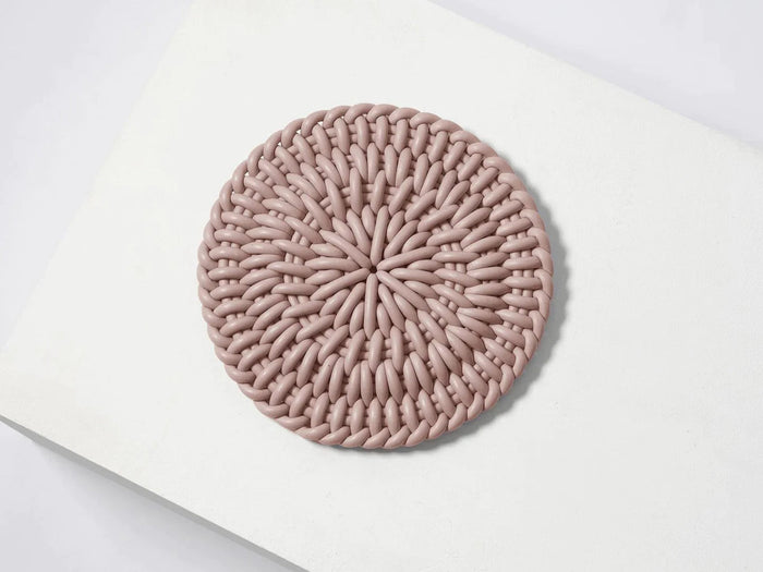 Circle Seat Cushion Seat Pad Shore Studios Small Monochrome Blush
