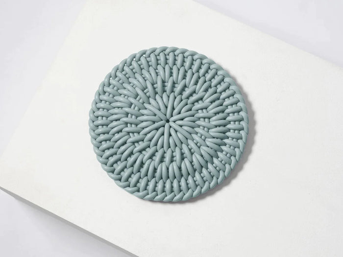 Circle Seat Cushion Seat Pad Shore Studios Small Monochrome Glacier