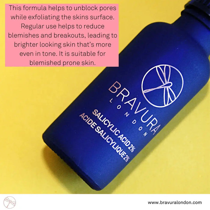 Salicylic Acid 2% with Aloe Vera Chemical Peel Bravuralondon.com