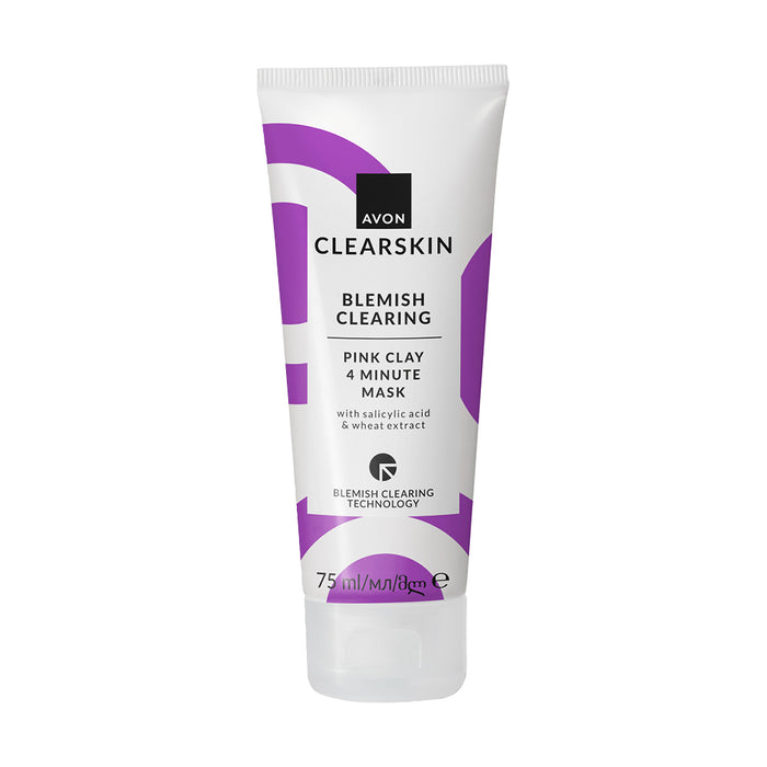 Clearskin Blemish Clearing Pink Clay 4 Minute Mask - 75ml