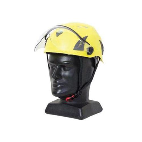 Climbing Helmet with Visor Attachment Holes