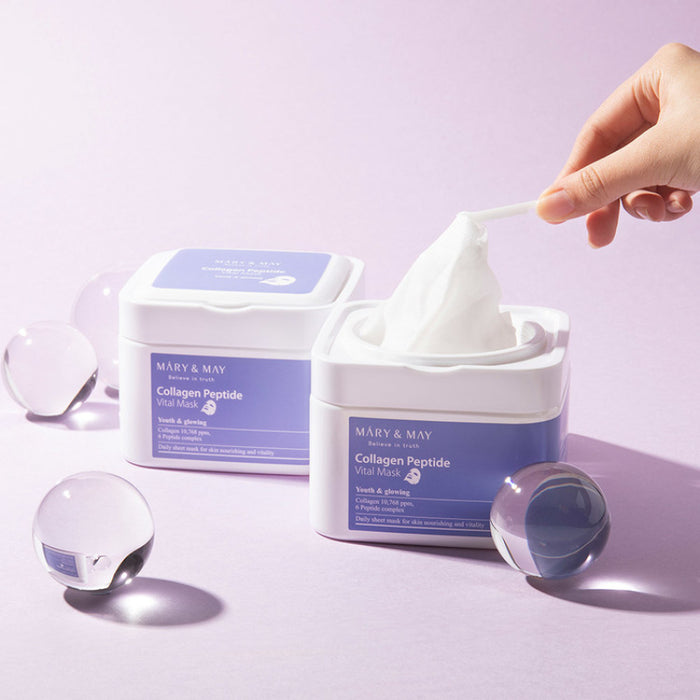 Collagen Peptide Vital Mask - Korean-Skincare