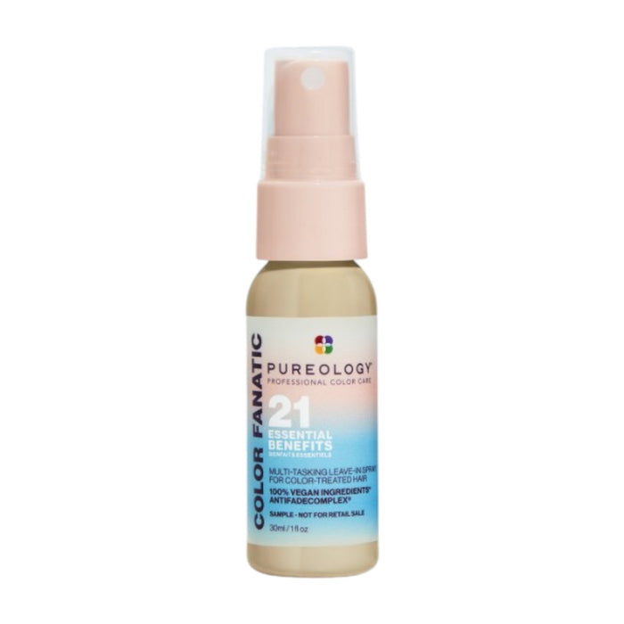 30ml mini spray bottle of Pureology Color Fanatic Multi-Tasking Leave-In.