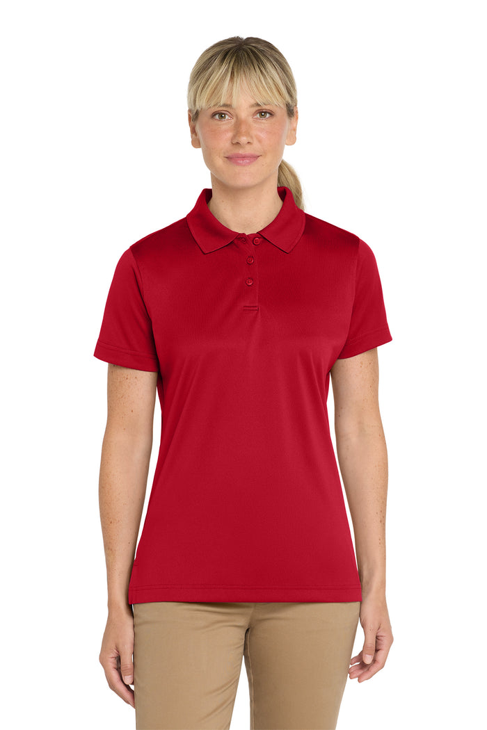 CORNERSTONE - RED POLO- WOMEN'S