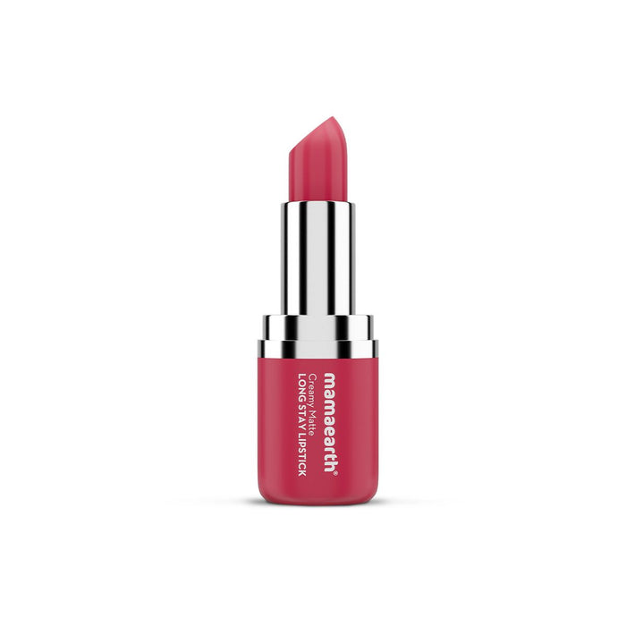 Creamy Matte Long Stay Lipstick with Murumuru Butter and Vitamin E  - 4.2g | Rosewood Pink