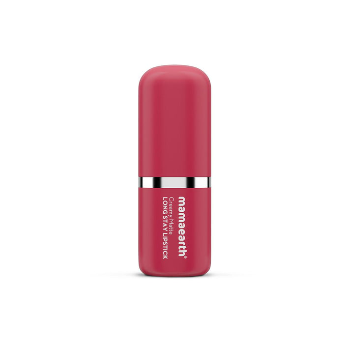 Creamy Matte Long Stay Lipstick with Murumuru Butter and Vitamin E  - 4.2g | Rosewood Pink
