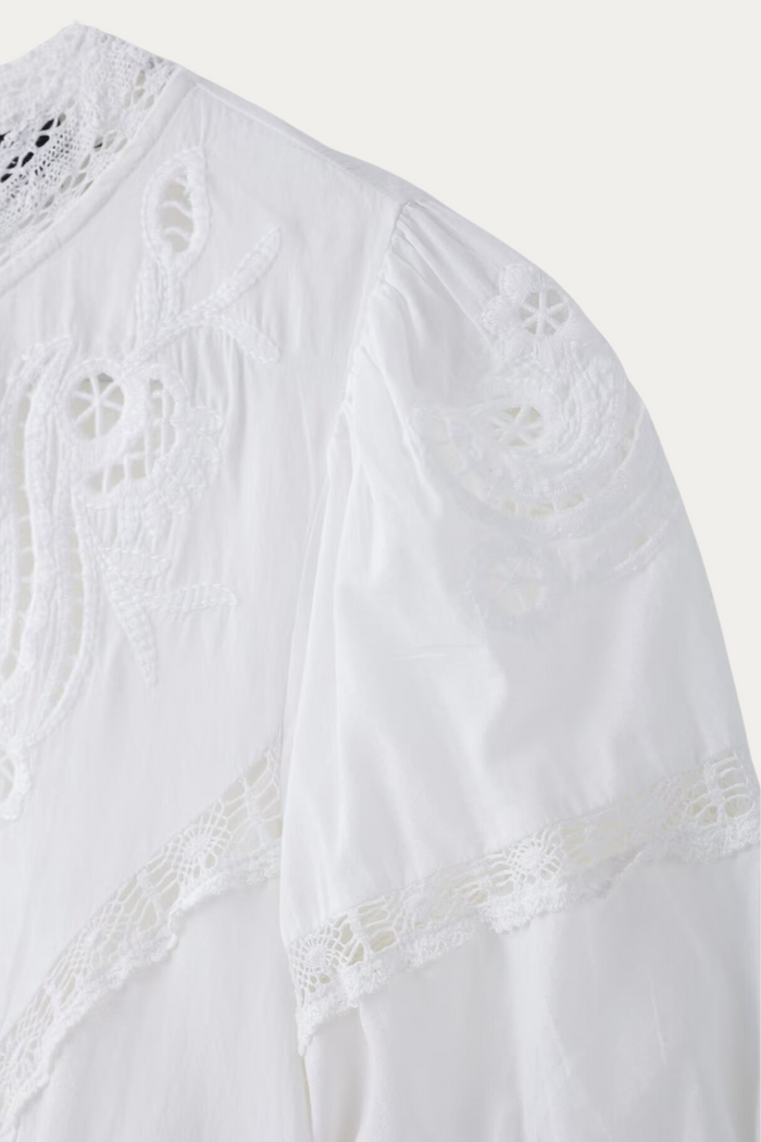 Curitis Short Sleeve Embroidered Shirt