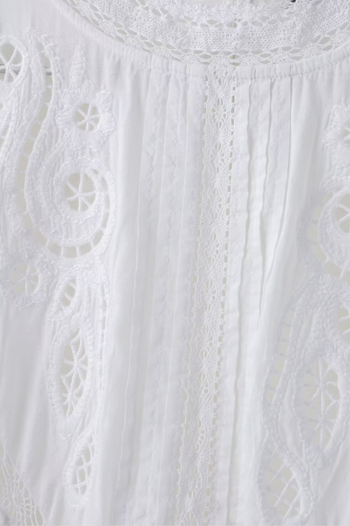 Curitis Short Sleeve Embroidered Shirt