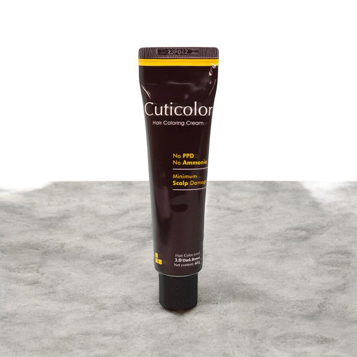 Cuticolor Hair Coloring Cream Dark Brown (3.0) - Cosmosentials