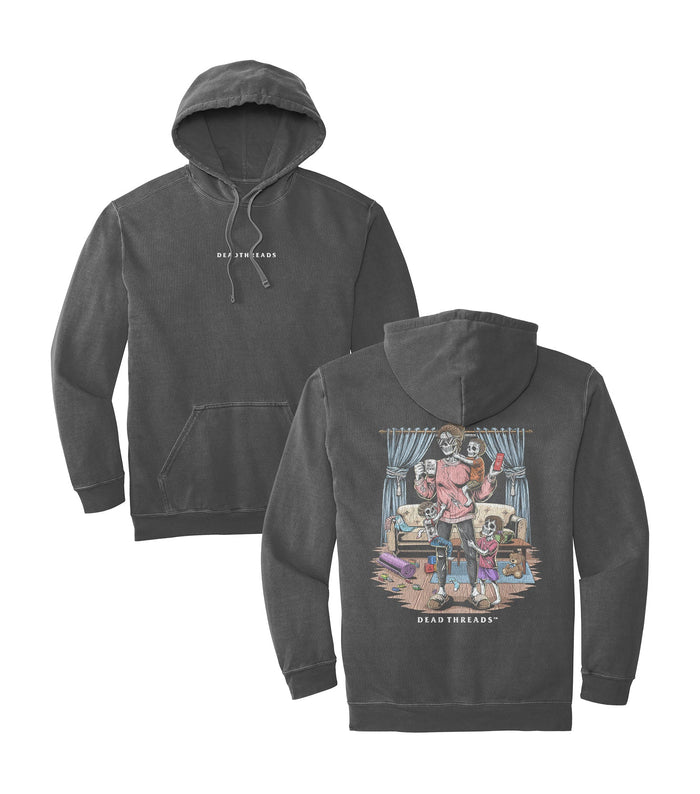 DEAD TIRED - “DT ESSENTIAL" HOODIE – Hoodie – Dead Threads Apparel
