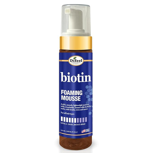 Difeel Biotin Foaming Mousse 8oz