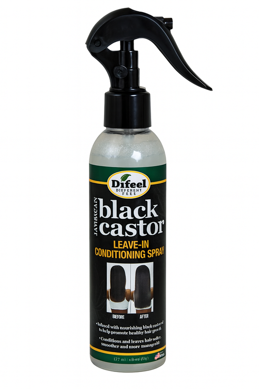 Difeel Jamaican Black Castor Leave in Conditioning Spray 6oz