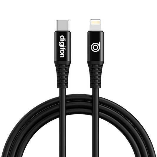 Digifon Cheetah USB-C to Lightning 2m Cable 30W – Black - Office R Us Lagos