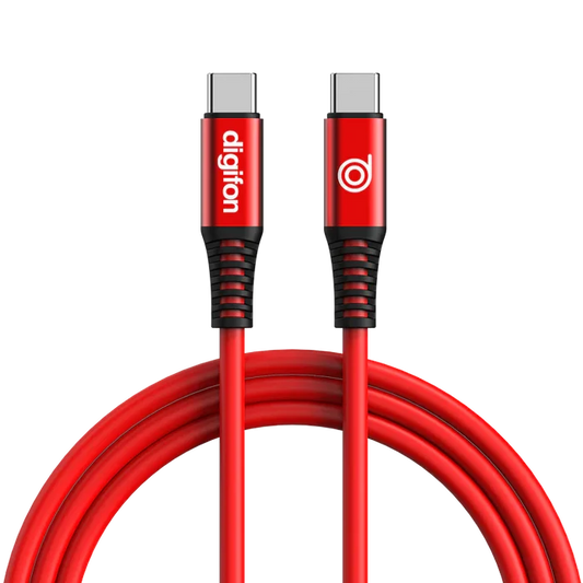 Digifon Cheetah USB-C to USB-C 2m Cable 60W – Red - Office R Us Lagos