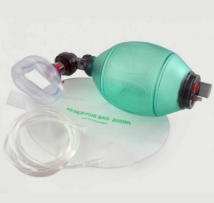Disposable Bag Mask Resuscitator | Infant | WMWPPVC12