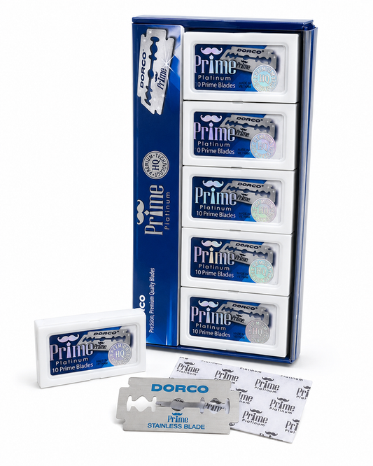 DORCO Prime Double Edge Razor Blades 100ct