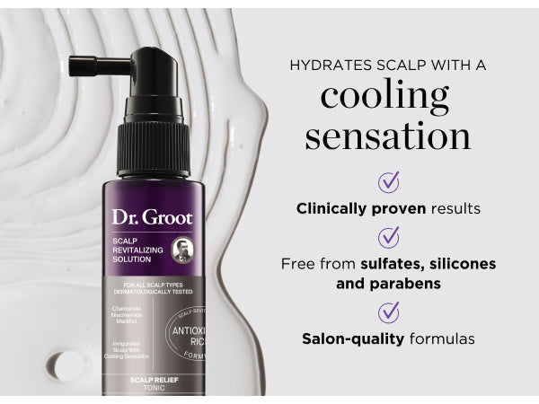 Dr.Groot Scalp Revitalizing Solution Scalp Relief Tonic Treatment 140ml