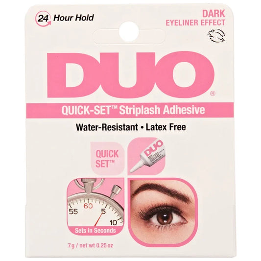 Duo Quick Set Striplash Glue - Dark 7g