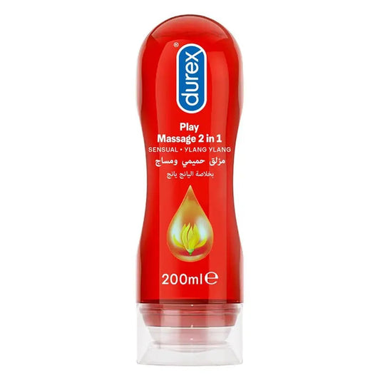Durex Play Massage 2 In 1 Sensual Gel Lube 200ml Durex