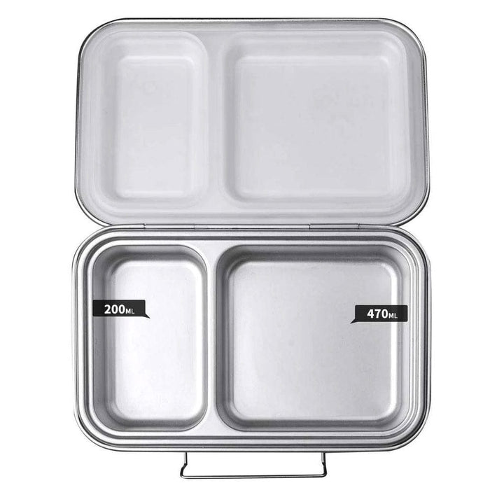 EcoCocoon Bento Lunch Box - 2 Compartment Mint