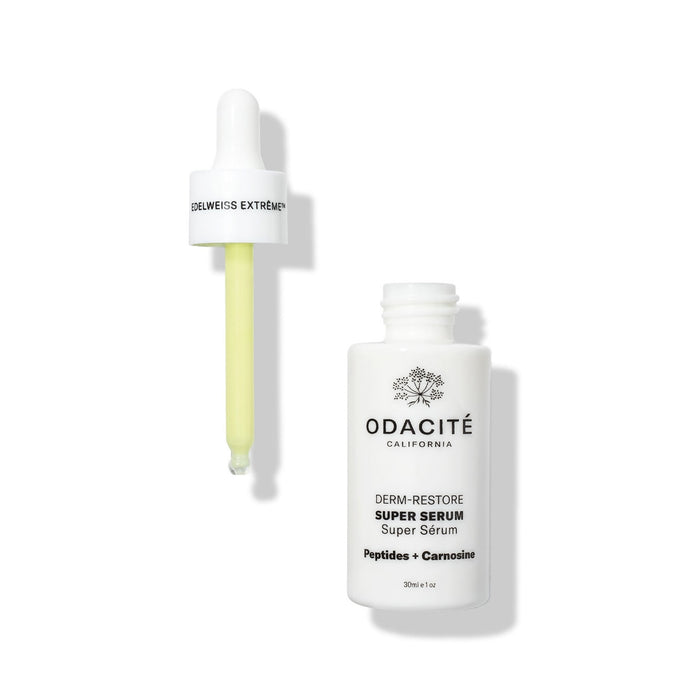 Odacite-Edelweiss Extrême Derm-Restore Super Serum-Skincare-Derm-Restore_bottle_dropper-The Detox Market |
