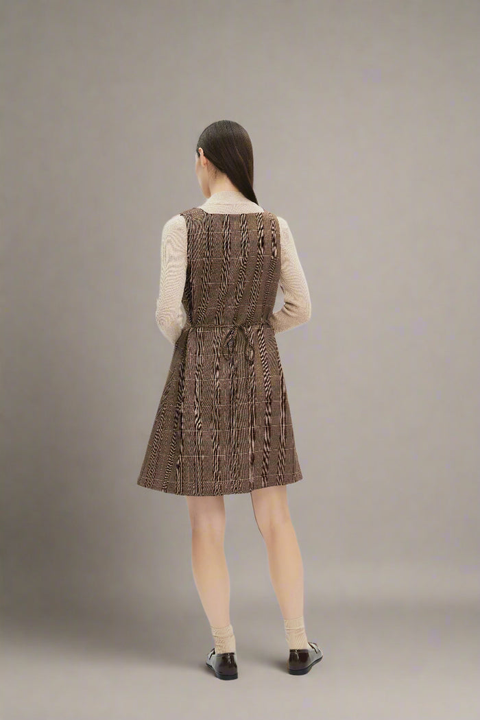 Eleanora Plaid Mini Dress