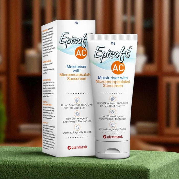 Episoft AC Moisturiser with Sunscreen (SPF 30) - Cosmosentials