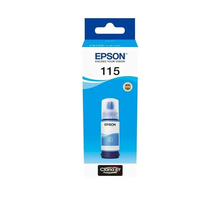 Epson 115 EcoTank Cyan Original Ink - C13T07D24A