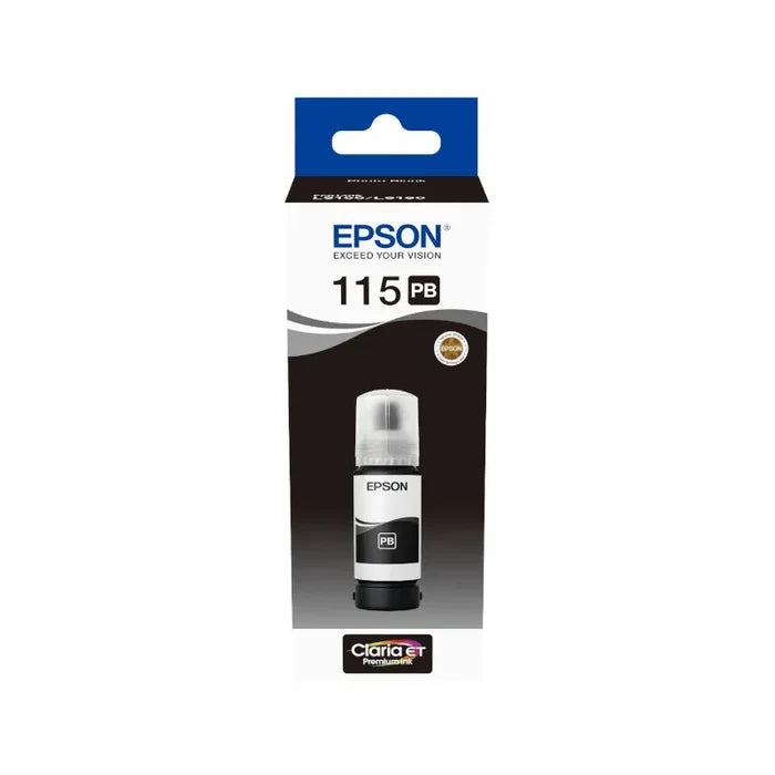 Epson 115 EcoTank Photo Black Original Ink - C13T0D14A