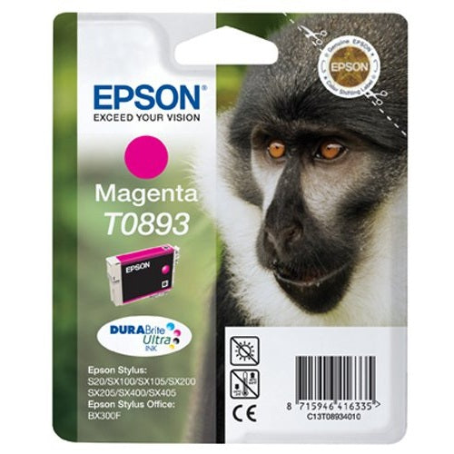 Epson Original T0893 Magenta Ink Cartridge
