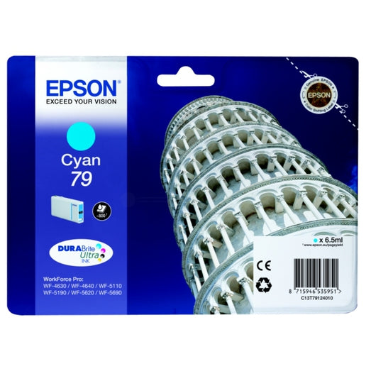 Epson Original T79 Cyan Durabrite Ultra Ink Cartridge