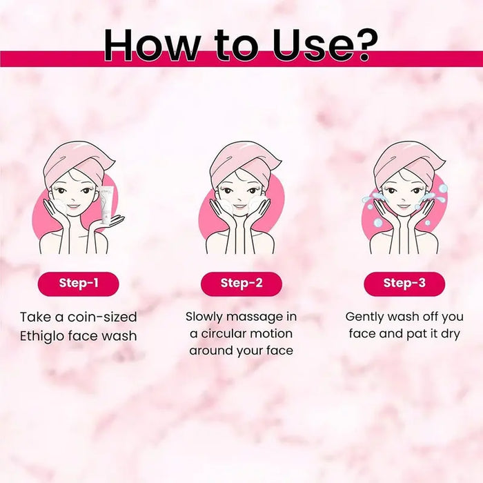 Ethiglo Skin Whitening Deep Cleansing Facial Foam 70g Ethiglo