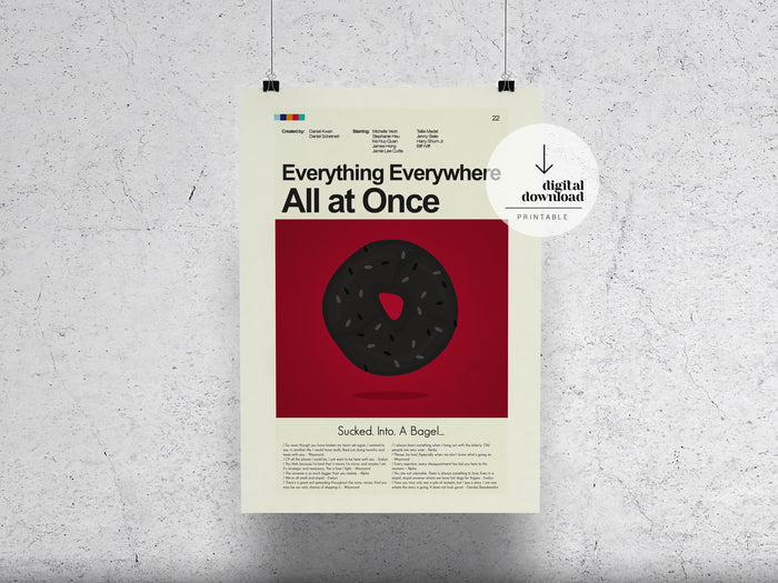 Everything Everywhere All at Once | DIGITAL ARTWORK DOWNLOAD