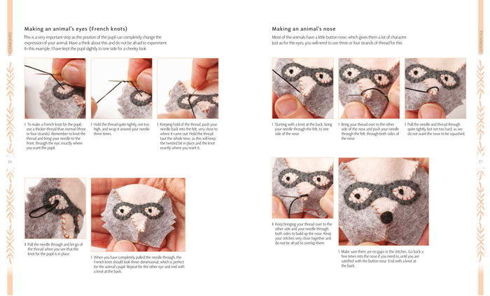 Felt Animal Families