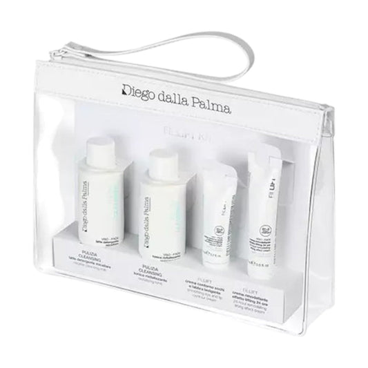 Icon Fillift Kit by Diego Dalla Palma with mini skincare essentials.