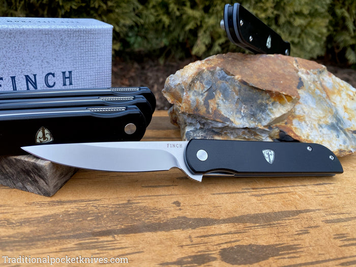 Finch Cimarron Black & Smokey Gray G10