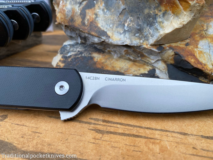 Finch Cimarron Black & Smokey Gray G10