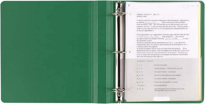 Five Star Binder, 1.5" D-Ring, Includes 3-Pocket Divider - Image 7 - Office R Us